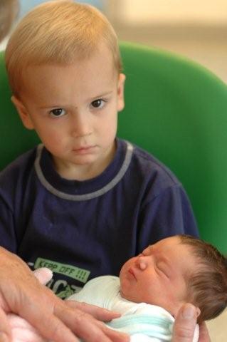 Amalie with Johannes - Click to enlarge